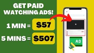 How To Make $57 Per 5 Mins Repeatedly By Watching Video Ads Make Money Online