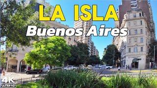【4K】CÓMO es LA ISLA de RECOLETA - BUENOS AIRES  Walking Tour ARGENTINA
