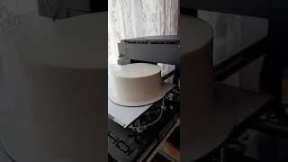 прямая печать на торте с помощью пищевого  принтера юник-5 от Юник