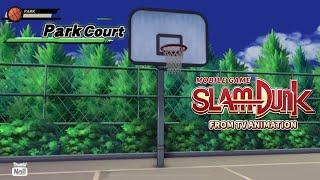 Park Court Night - Slam Dunk Mobile Game