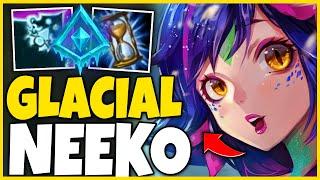 OMG? GLACIAL AUGMENT NEEKO SUPPORT IS 100% NUTTY - League of Legends