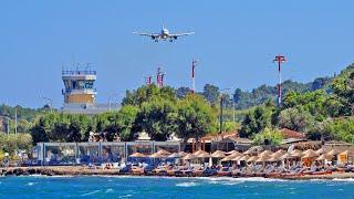 Mytilene International Airport Odysseas Elytis action Part 1 of 2