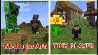 This NEW COMMAND allows you to change MOB SIZES in Minecraft