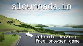 Slow Roads .io - Endless Procedurally Generated In-Browser Driving Game