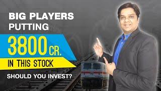 Why Big Players Ready to Invest 3800 Cr. in this Stock?  Technical Analysis  Yagnesh Patel  2022