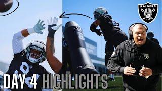The Las Vegas Raiders Look DYNAMIC In OTAs...  Raiders News  Day 4 OTA Highlights