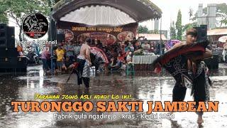 hujan Deras ?.. kembar 02 jaranan Jowo TURONGGO SAKTI Jambean Live PG ngadirejo kras Kediri 2023