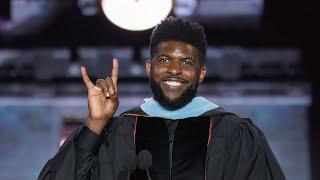 How to Change the World Emmanuel Acho Address UT Austin’s Class of 2022