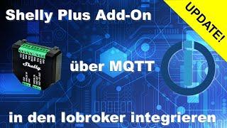 Shelly Plus Add-On über MQTT-Schnittstelle in den Iobroker integrieren