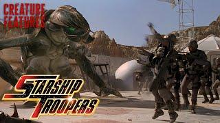 Surviving an alien horde ambush  Starship Troopers  Creature Features