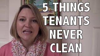 Tenant Inspections 5 Things Tenants Never Clean When Moving Out