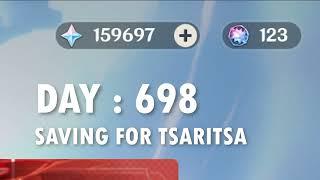 DAY 698 SAVING FOR TSARITSA