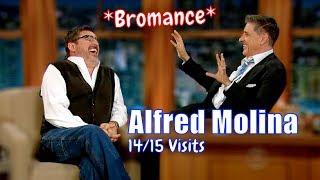 Alfred Molina - Awesome Bromance - 1415 Visits In Chronological Order