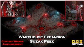 Warehouse Expansion Sneak Peek Contest winner announcement- Dawn of Zombies Survival