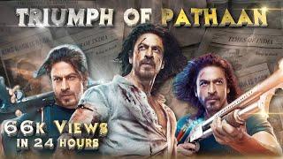 Triumph Of Pathaan  Highest Grossing Hindi Film Ever  SRK Squad 