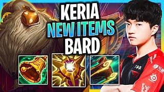 KERIA IS A BEAST WITH BARD WITH NEW ITEMS  T1 Keria Plays Bard Support vs Zyra  Season 2024