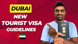 Dubai Visit Visa New Update 2024  Dubai Visit Visa Latest Guidelines 