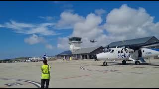 USAF Osprey landing at Lands End Airport in Cornwall UK #planespotting #usaf