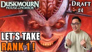 World Championship Commentator Goes For Rank 1  Duskmourn Draft  Mythic Rank 4  MTG Arena