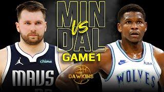 Minnesota Timberwolves vs Dallas Mavericks Game 1 Full Highlights  2024 WCF  FreeDawkins