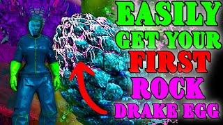 First ROCK DRAKE EGG Walk Through How To Easily Get Your First Rock Drake Egg on Aberration in ASA