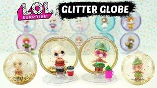 LOL Surprise Glitter Globe ALL GOLDS FOUND Sleigh Babe and Tinsel Unboxing Winter Disco Weight Hack