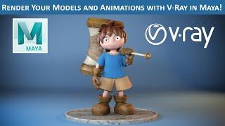 V-Ray in Maya Lighting and Rendering Your 3D Models