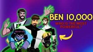 Ultimate Showdown Ranking the Most Powerful Ben 10000   Explained in Hindi  Geeky Babuaa