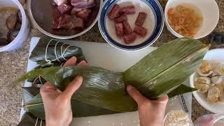 How to wrap perfect zongzi for beginners See why this is going viral.  Well explained and doable.