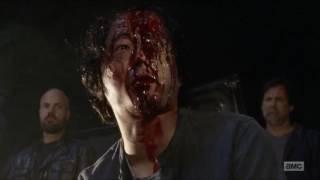 The Walking Dead - Glenns Death.