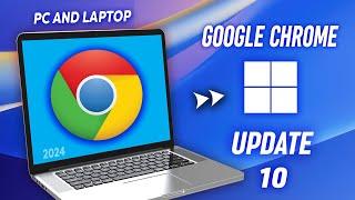 Google Chrome Update Kaise Kare Windows 10  How To Update Google Chrome In Pc And Laptop Windows 10