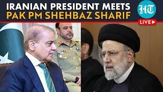 LIVE  Iranian President Raisi Meets Pakistan PM Shehbaz Sharif Amid Tensions With Israel