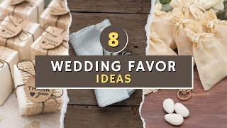 8 Memorable Wedding Favors Ideas  Creative Gift Ideas for Your Guests