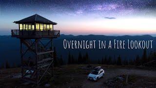 I Rented A Fire lookout Breathtaking VIEWS