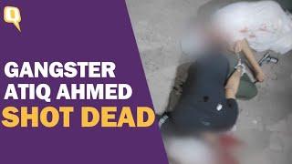 Gangster Atiq Ahmed Brother Killed Shot Point Blank in UP’s Prayagraj