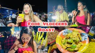 Funny  Food Vloggers Parody Roast By Bindass Kavya  Most Worst Street Food Challenge
