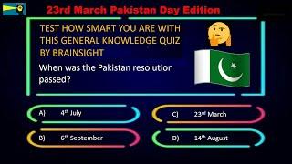 #quiz  time  General Knowledge Trivia Questions and answer #pakistan edition