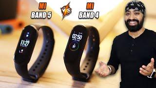 COMPARISON - Mi Band 5 vs Mi Band 4 - Is it worth the UPGRADE?