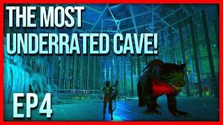 Claiming The MOST UNDERRATED CAVE In ARK  Solo Ark INX PVP