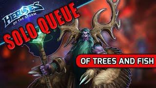Solo Queue Of Trees and Fish  Heroes of the Storm Gameplay