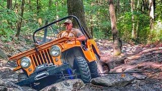 Willys Jeep off roading