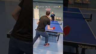 Table tennis serve aura #pingpong #tabletennis #aura