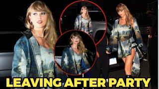 1 Minute Ago Taylor Swift Spotted LEAVING VMAs After Party with Sabrina Carpenter & Suki Waterhouse