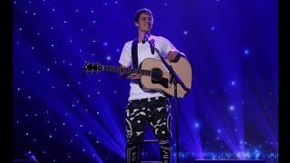 Justin Bieber - Cold Water acoustic @ The Ellen Show. December 2016