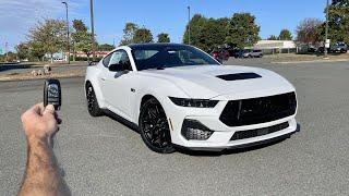 2024 Ford Mustang GT Premium Performance Start Up Exhaust Test Drive Walkaround POV and Review