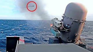 Deadly Sea-wiz Phalanx CIWS in Action . Ultimate Defence Against Enemy Aircraft  Compilation Video