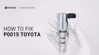 How to Fix TOYOTA P0015 Engine Code in 4 Minutes 1 DIY Method  Only $19.45