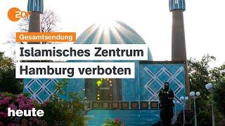 heute 1900 Uhr vom 24.07.24 Verbot islamisches Zentrum Hamburg Sommerpressekonferenz Olympia