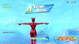 *NEW* RED “LYNX” SKIN GAMEPLAY Showcase + “SUPPRESSED SNIPER” GAMEPLAY Fortnite SEASON 7