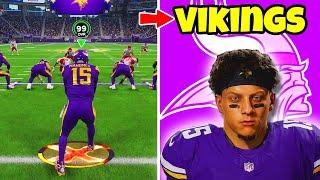 What If Patrick Mahomes Played For The Minnesota Vikings?